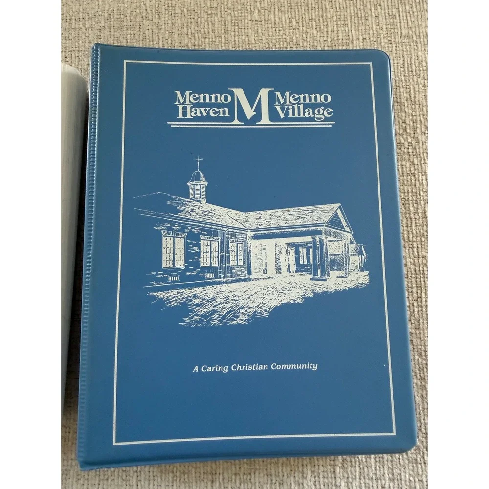 Set of 2 Vintage Pennsylvania Mennonite Community Cookbooks Old Order Spiral